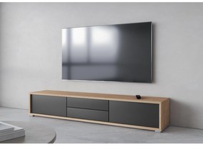 Masă TV Fiora 39 (stejar uleios + antracit). 1066463