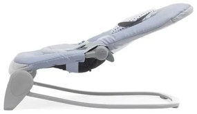 Chicco - Balansoar pentru bebeluși cu vibrații și melodie BALLOON Dots 2xAA + 1xLR20 albastru