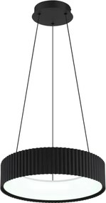 Globo 15924S - Candelabru LED suspendat pe cablu KEMP LED/45W/230V, Ø 46 cm, negru