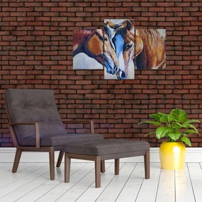 Tablou - Caii îndrăgostiți (90x60 cm)