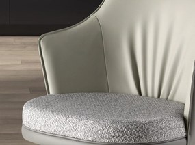 Scaun de bar pivotant cu inaltime reglabila Stool gri