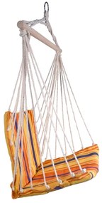 Hamac pentru șezut portocaliu