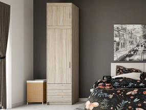 Suprastructură pentru dulap Elanor III (stejar sonoma). 1096880