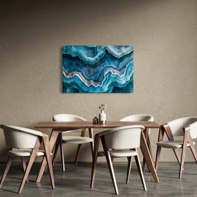 Tablou - Detaliu de acvamarin (90x60 cm)