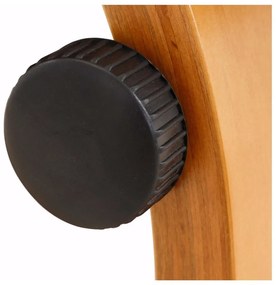 Set fotoliu și taburet cu tapițerie textilă Støraa Rika, gri