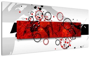 Tablou cu abstracție (120x50 cm)
