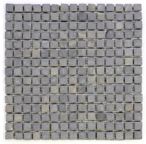 Mozaic din marmură Garth - gresie gri 1 m2
