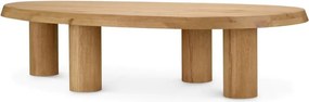Masuta de cafea din lemn design LUX Prelude, Reclaimed oak
