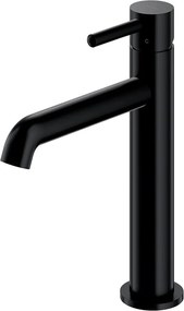 Baterie lavoar monocomanda Omnires Y finisaj negru semimat