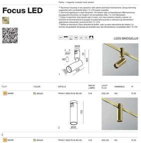 Accesoriu, Spot pentru Sistem Modular Magnetic Flarity, Focus Led alama