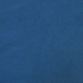 Scaun de bucatarie pivotant, albastru, catifea 1, Albastru