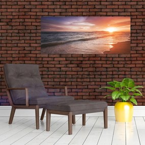 Tablou - Apus de soare în Thailanda (120x50 cm)