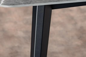 Masa dining design modern Milano antracit 160x85cm