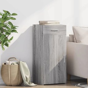 vidaXL Dulap, sonoma gri, 40x42,5x93 cm, lemn prelucrat