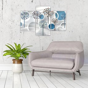 Tablou abstarcției artistice (90x60 cm)