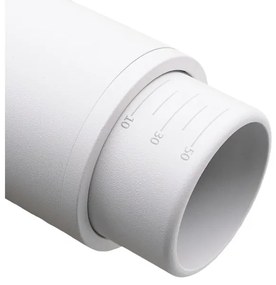 Spot pentru sistem de șină trifazic MICA 1xGU10/25W/230V alb