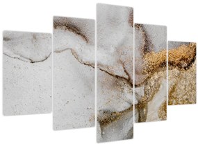 Tablou - Cerneală de marmură (150x105 cm)