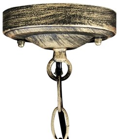 Lustră LED de exterior FLORENCJA 1xE27/10W/230V IP43