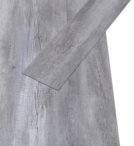 Placi pardoseala autoadezive, lemn gri mat, 2,51 m  , 2 mm, PVC matte wood grey, 2.51 m  , 1