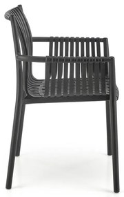 Scaun de bucaterie Lamar, negru