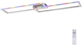 Leuchten Direkt 14635-55-LED FELIX 34,5W/230V RGB plafonieră dimabilă cu DO