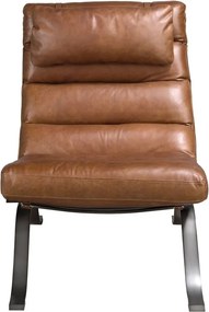 Fotoliu design LUX Dark Brown Leather