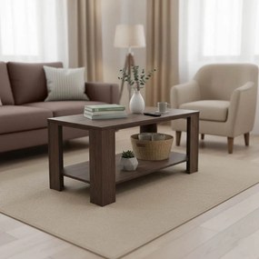 Masuta Cafea Vorno PAL Nuc Dim. 90x50x45 Cm