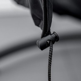 Outsunny Husă pentru fotoliu suspendat husă pentru fotoliu cocon material Oxford 210D cu fermoar Ø 115 x 190 cm negru | Aosom Romania