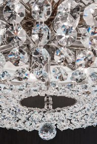 Lustra aplicata cristal Schöler design de lux Sheraton 45cm, chrome