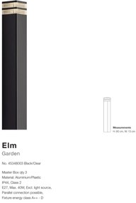 Stalp iluminat exterior stil modern Elm 45348003 NL