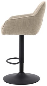 Scaune de bar crem 2 buc. (înălțime șezut 69 cm) Avola – Unique Furniture