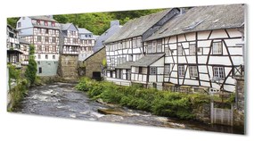 Tablouri acrilice Germania Old River clădiri