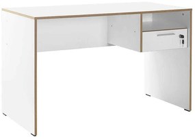 Masă PC Calliope 2 (alb + stejar) . 1109391