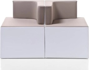Taburet lemn masiv Kenion – cu spatar design compact și tapiterie personalizabila