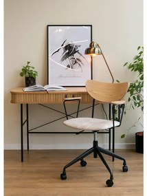 Scaun de birou Flat  (bej + negru). 1098960
