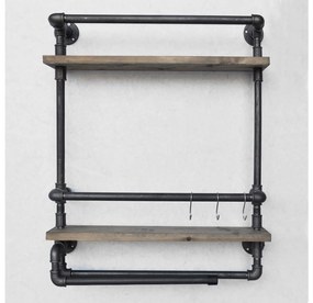 Raft de perete  Dubima (nuc + Negru). 1094517