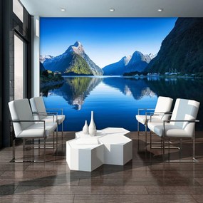 Fototapet - Munții și lac - Noua Zealanda (254x184 cm), în 8 de alte dimensiuni noi