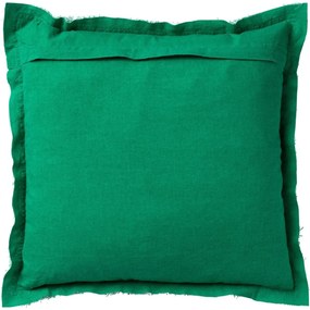 Husa decorativa pentru perna BURTO EMERALD 45x45 cm, verde