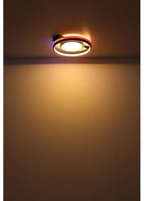 Plafonieră LED RGBW dimabilă GISELL LED/40W/230V Globo 41393-40 + telecomandă