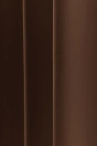 Draperie maro inchis cu rejansa OXFORD 140x250 cm