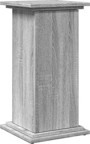 vidaXL Suport prezentare cu depozitare sonoma gri 31x30x60 cm lemn