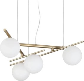 Ideal Lux - Lustră LED suspendată pe cablu ATLAS 4xG9/3W/230V, aurie