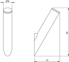 Cârlig SILIA finisaj titan ADI_D111