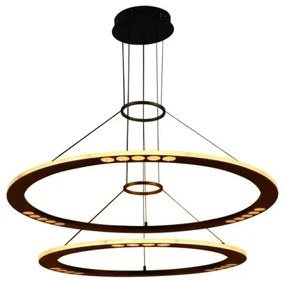 Lustră LED dimabilă pe cablu LED/90W/230V 3000-6500K + telecomandă