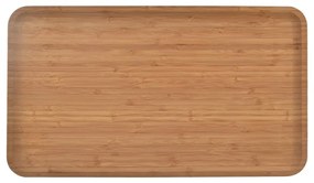 Tavă de servire maro din bambus Orion, 25 x 44 cm