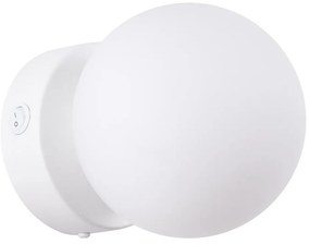 Aplică de perete albă Blaze – Sollux