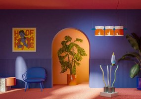 Lustra suspendata din ceramica design italian Yakitori