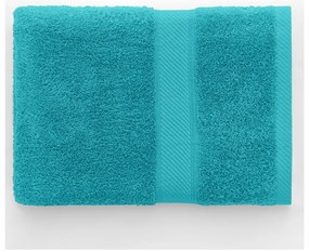 Prosop albastru/turcoaz din amestec de bambus din frotir 50x100 cm Bamby – Restilo