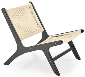 Scaun de gradina negru FODEN