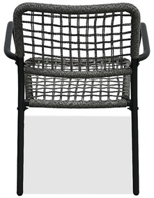Autronic Set de grădină 1+2, metal, polyrattan,gri , AZ-L1103 GREY